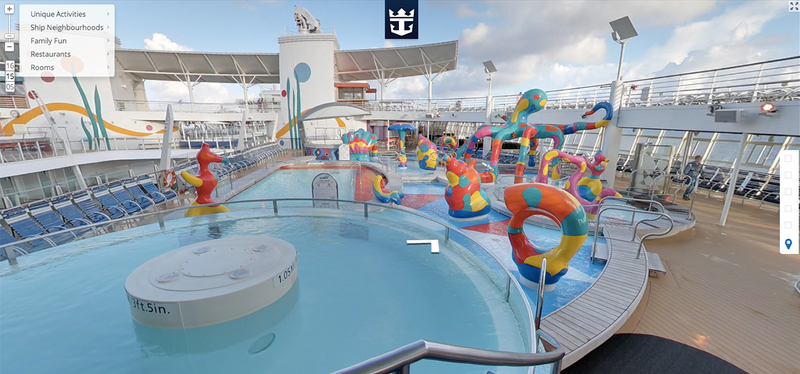 Illustration for article titled Explore the Largest Cruise Ship In the World With Google Street View